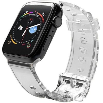 Bracelet en silicone léger Hurtel pour Apple Watch - Noir 40/38mm Bracelet en silicone léger Hurtel pour Apple Watch - Noir 40/38mm
