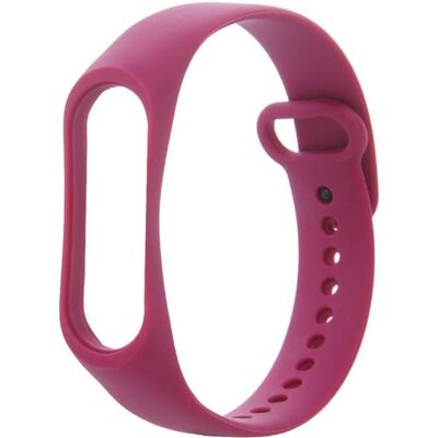 OEM Bandeau en silicone pour Xiaomi Mi Band 3 / 4 framboise (Silicone), Sangles de montre, Rose OEM Bandeau en silicone pour Xiaomi Mi Band 3 / 4 framboise (Silicone), Sangles de montre, Rose