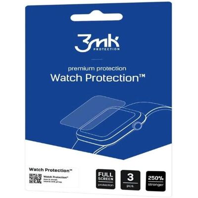 3MK Other goods Watch Protection ARC screen protector for Garett Quantum, Film de protection pour smartwatch, Transparent 3MK Other goods Watch Protection ARC screen protector for Garett Quantum, Film de protection pour smartwatch, Transparent