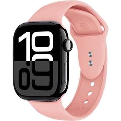 Crong Apple Watch Silikonarmband 38–42 mm (20 mm, Silicone), Sangles de montre, Rose Crong Apple Watch Silikonarmband 38–42 mm (20 mm, Silicone), Sangles de montre, Rose