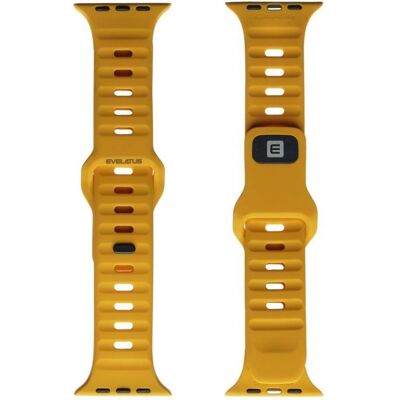Evelatus Strap Watch 38/40/41 Sport Silicone Loop Gold (Silicone), Sangles de montre, Or Evelatus Strap Watch 38/40/41 Sport Silicone Loop Gold (Silicone), Sangles de montre, Or