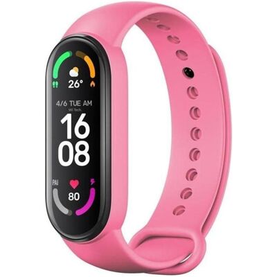 OEM Strap Silicone strap for XIAOMI Mi Band 5 / 6 / 7 pink (37) (Silicone), Sangles de montre, Pink OEM Strap Silicone strap for XIAOMI Mi Band 5 / 6 / 7 pink (37) (Silicone), Sangles de montre, Pink