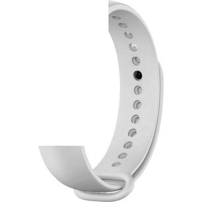 Devia Mi Band 5/Mi Band 6 Deluxe Sport Band (Silicone), Sangles de montre, Blanc Devia Mi Band 5/Mi Band 6 Deluxe Sport Band (Silicone), Sangles de montre, Blanc