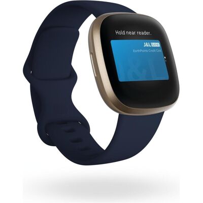 Fitbit Versa 3 (40.48 mm, sans carte SIM), Montre connectée Fitbit Versa 3 (40.48 mm, sans carte SIM), Montre connectée