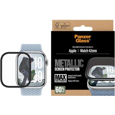 PanzerGlass Screen Protector 42mm, Film de protection pour smartwatch, Transparent PanzerGlass Screen Protector 42mm, Film de protection pour smartwatch, Transparent