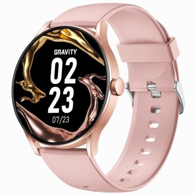 Gravity Smartwatch Smartwatch Różowy GT2-1 PRO (45 mm, sans carte SIM), Montre connectée Gravity Smartwatch Smartwatch Różowy GT2-1 PRO (45 mm, sans carte SIM), Montre connectée