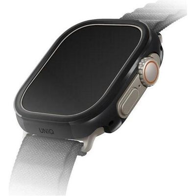 Coque de protection Uniq Valencia Apple Watch Ultra 49mm - Noir Coque de protection Uniq Valencia Apple Watch Ultra 49mm - Noir