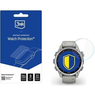 3MK Smartwatch Screen Protector Watch Protection FlexibleGlass for Garmin Descent Mk3 / Mk3i (43mm), Film de protection pour smartwatch 3MK Smartwatch Screen Protector Watch Protection FlexibleGlass for Garmin Descent Mk3 / Mk3i (43mm), Film de protection pour smartwatch