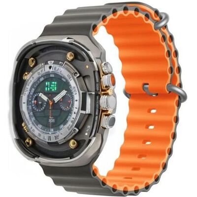 Devia Bracelet en silicone pour Apple Watch - Gris - 38/40/41 mm Devia Bracelet en silicone pour Apple Watch - Gris - 38/40/41 mm