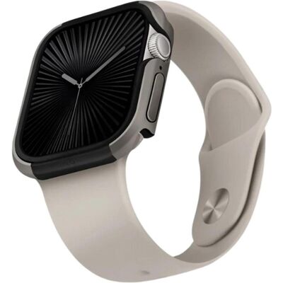Uniq case Valencia Apple Watch Series 46mm silver/titanium silver, Montre connectée : accessoires, Gris, Argent Uniq case Valencia Apple Watch Series 46mm silver/titanium silver, Montre connectée : accessoires, Gris, Argent