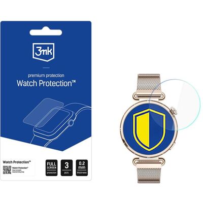 3MK Watch Protection FlexibleGlass Hybridglas für das Smartwatch-Display für Huawei Watch GT 6 41 mm, Film de protection pour smartwatch, Transparent 3MK Watch Protection FlexibleGlass Hybridglas für das Smartwatch-Display für Huawei Watch GT 6 41 mm, Film de protection pour smartwatch, Transparent