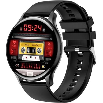 Rubicon Montre intelligente RNCF11 Czarny (46 mm, sans carte SIM), Montre connectée Rubicon Montre intelligente RNCF11 Czarny (46 mm, sans carte SIM), Montre connectée