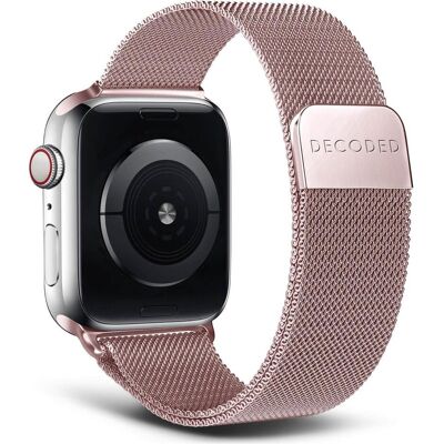 Decoded Kellarihm Apple Watch Milan RoseOr (24 mm, Acier inoxydable, Acier inoxydable), Sangles de montre, Or, Rose Decoded Kellarihm Apple Watch Milan RoseOr (24 mm, Acier inoxydable, Acier inoxydable), Sangles de montre, Or, Rose