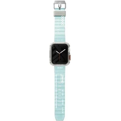 Skinarma Band Shokku Apple Watch 45/44/42mm blue (Plastique, Silicone), Sangles de montre, Bleu Skinarma Band Shokku Apple Watch 45/44/42mm blue (Plastique, Silicone), Sangles de montre, Bleu
