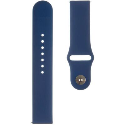 Source 22mm Silicone Watch Strap and Watch Band (Silicone), Sangles de montre, Bleu Source 22mm Silicone Watch Strap and Watch Band (Silicone), Sangles de montre, Bleu