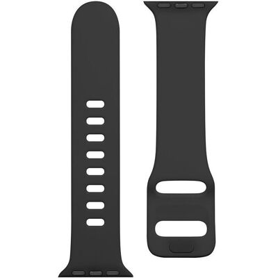 Source Montre 38/40/41mm Silicone Strap avec boucle (38 mm, 40 mm, 41 mm, Silicone), Sangles de montre, Noir Source Montre 38/40/41mm Silicone Strap avec boucle (38 mm, 40 mm, 41 mm, Silicone), Sangles de montre, Noir