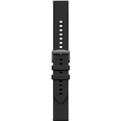 OnePlus Watch 3 43mm Strap - Black (Fluoroélastomère), Sangles de montre, Noir OnePlus Watch 3 43mm Strap - Black (Fluoroélastomère), Sangles de montre, Noir