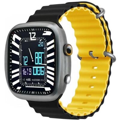 Devia bracelet Deluxe Sport6 pour Apple Watch 38mm/ 40mm/ 41mm noir jaune (38 mm, 40 mm, 41 mm, 42 mm, Silicone), Sangles de montre, Noir, Jaune, Multicolore Devia bracelet Deluxe Sport6 pour Apple Watch 38mm/ 40mm/ 41mm noir jaune (38 mm, 40 mm, 41 mm, 42 mm, Silicone), Sangles de montre, Noir, Jaune, Multicolore