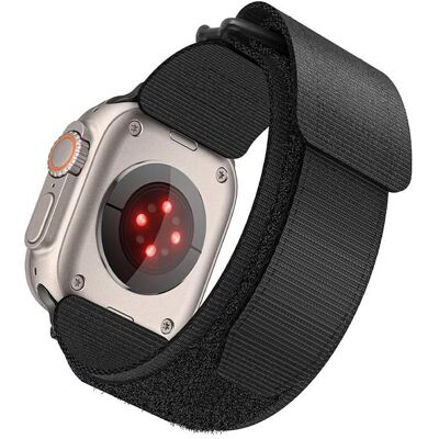Forcell Strap F-DESIGN FA05 nylon strap for APPLE Watch 38 / 40 / 41 mm black (Nylon), Sangles de montre, Noir Forcell Strap F-DESIGN FA05 nylon strap for APPLE Watch 38 / 40 / 41 mm black (Nylon), Sangles de montre, Noir