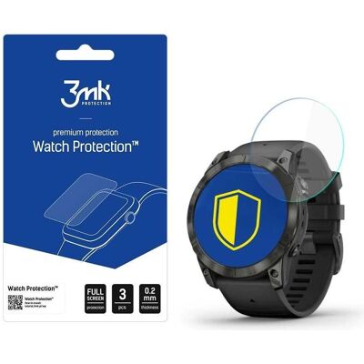 3MK FlexibleGlass Watch Garmin Epix Pro gen 2 51mm Szkło Hybrydowe, Film de protection pour smartwatch, Transparent 3MK FlexibleGlass Watch Garmin Epix Pro gen 2 51mm Szkło Hybrydowe, Film de protection pour smartwatch, Transparent