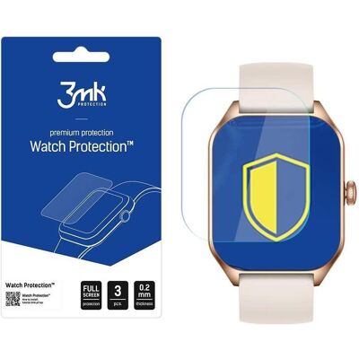3MK Folia ARC Watch Rubicon RNCF03 Folia plein écran, Film de protection pour smartwatch, Transparent 3MK Folia ARC Watch Rubicon RNCF03 Folia plein écran, Film de protection pour smartwatch, Transparent