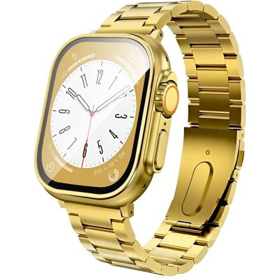 Hoco Other Computer Accessory smartwatch Y12 Ultra smart sports watch (call version) light gold (26 mm, sans carte SIM), Montre connectée Hoco Other Computer Accessory smartwatch Y12 Ultra smart sports watch (call version) light gold (26 mm, sans carte SIM), Montre connectée
