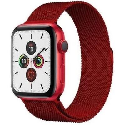 iLike Bracelet magnétique Watch 7 45mm Magnetic Wristband Bracelet Bangle, Sangles de montre, Rouge iLike Bracelet magnétique Watch 7 45mm Magnetic Wristband Bracelet Bangle, Sangles de montre, Rouge
