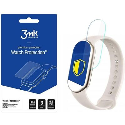 3MK film de protection Watch Protection ARC pour Xiaomi Mi Band 8, Film de protection pour smartwatch, Transparent 3MK film de protection Watch Protection ARC pour Xiaomi Mi Band 8, Film de protection pour smartwatch, Transparent