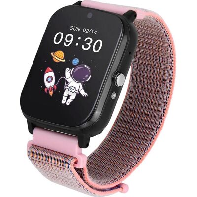Garett Kids Tech 4G - Rose, Écran 1,69 pouces, GPS, Appel vidéo Garett Kids Tech 4G - Rose, Écran 1,69 pouces, GPS, Appel vidéo