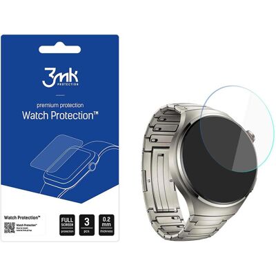 3MK Folia ARC Watch Huawei Watch 4 Pro Elite 48mm Folia plein écran, Montre connectée : accessoires, Transparent 3MK Folia ARC Watch Huawei Watch 4 Pro Elite 48mm Folia plein écran, Montre connectée : accessoires, Transparent