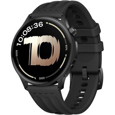 OnePlus Watch Lite Smartwatch, Black Steel (45 mm, sans carte SIM), Montre connectée OnePlus Watch Lite Smartwatch, Black Steel (45 mm, sans carte SIM), Montre connectée