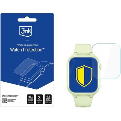 3MK STELIO Junior 4G/ Junior Pro AI 4G - Watch Protection ARC, Film de protection pour smartwatch, Transparent 3MK STELIO Junior 4G/ Junior Pro AI 4G - Watch Protection ARC, Film de protection pour smartwatch, Transparent