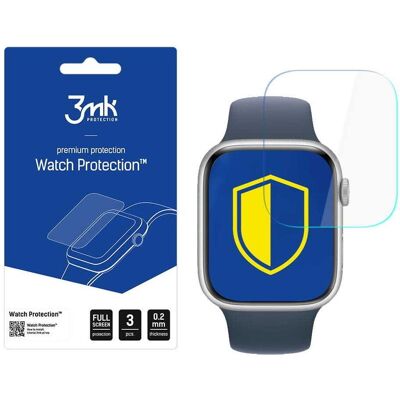 3MK Apple Watch 9 45 mm - Watch Protection™ contre ARC+, Film de protection pour smartwatch, Transparent 3MK Apple Watch 9 45 mm - Watch Protection™ contre ARC+, Film de protection pour smartwatch, Transparent