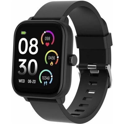 Denver SWG-155B BLACK - GPS Smart Watch with Heart Rate Blood oxygen sensor & call function (46 mm, sans carte SIM), Montre connectée Denver SWG-155B BLACK - GPS Smart Watch with Heart Rate Blood oxygen sensor & call function (46 mm, sans carte SIM), Montre connectée