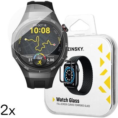 Wozinsky 2x Full Glue Huawei Watch GT 5 / GT 5 Pro / GT 4 / GT 4 Pro / GT 3 / GT 3 Pro (42 mm), Film de protection pour smartwatch, Transparent Wozinsky 2x Full Glue Huawei Watch GT 5 / GT 5 Pro / GT 4 / GT 4 Pro / GT 3 / GT 3 Pro (42 mm), Film de protection pour smartwatch, Transparent