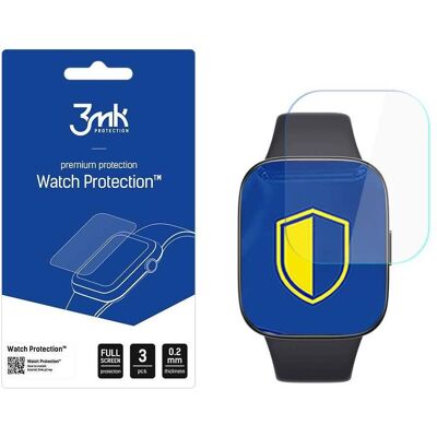 3MK Folia ARC Watch Xiaomi Redmi Watch 3 Active Folia plein écran, Film de protection pour smartwatch, Transparent 3MK Folia ARC Watch Xiaomi Redmi Watch 3 Active Folia plein écran, Film de protection pour smartwatch, Transparent