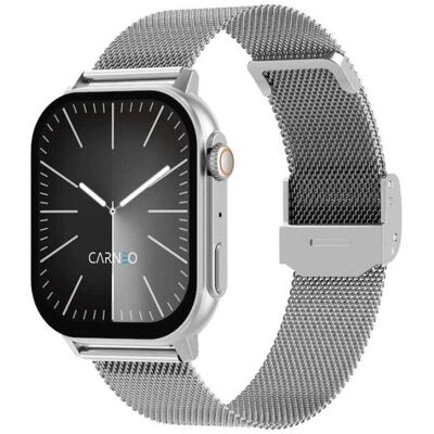 Montre connectée Carneo Zephyr Ultra HR+ Argent - Fitness, Rythme, Sommeil Montre connectée Carneo Zephyr Ultra HR+ Argent - Fitness, Rythme, Sommeil
