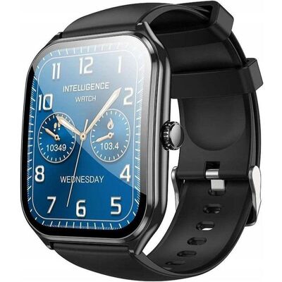 Hoco Y28 Call, Schwarz (49.78 mm, sans carte SIM), Montre connectée Hoco Y28 Call, Schwarz (49.78 mm, sans carte SIM), Montre connectée