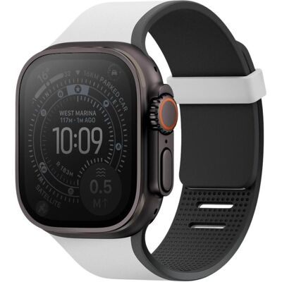 Uniq watch band Revix IV Premium Apple Watch 49/46/45/44mm Edition Reversible Magnetic grey-black (Silicone), Sangles de montre, Noir, Gris Uniq watch band Revix IV Premium Apple Watch 49/46/45/44mm Edition Reversible Magnetic grey-black (Silicone), Sangles de montre, Noir, Gris