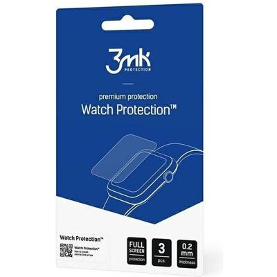 3MK FlexibleGlass Watch Smartwatch LT-25 Szkło Hybrydowe, Film de protection pour smartwatch, Transparent 3MK FlexibleGlass Watch Smartwatch LT-25 Szkło Hybrydowe, Film de protection pour smartwatch, Transparent