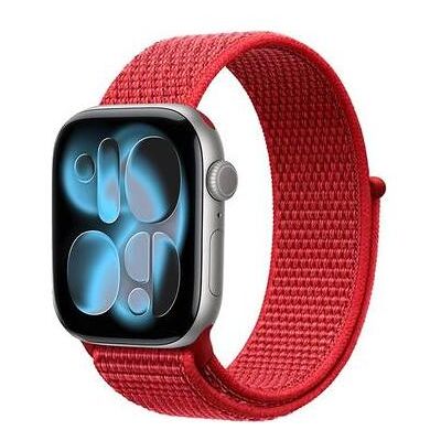 Crong Nylon - Pasek sportowy do Apple Watch 38/40/41/42 mm (Red Fusion) (38 mm, 40 mm, 41 mm, 42 mm, Nylon), Sangles de montre, Rouge Crong Nylon - Pasek sportowy do Apple Watch 38/40/41/42 mm (Red Fusion) (38 mm, 40 mm, 41 mm, 42 mm, Nylon), Sangles de montre, Rouge