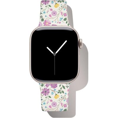 iDeal Of Sweden Silikon-Armband 38/40/41/42mm, S/M Silicone Watch Band Full Bloom (42 mm, Silicone), Sangles de montre, Multicolore iDeal Of Sweden Silikon-Armband 38/40/41/42mm, S/M Silicone Watch Band Full Bloom (42 mm, Silicone), Sangles de montre, Multicolore