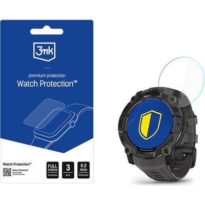 3MK Smartwatch Screen Protector Watch Protection FlexibleGlass for Garmin Instinct 3 50mm (Amoled, S, Montre connectée : accessoires, Transparent 3MK Smartwatch Screen Protector Watch Protection FlexibleGlass for Garmin Instinct 3 50mm (Amoled, S, Montre connectée : accessoires, Transparent