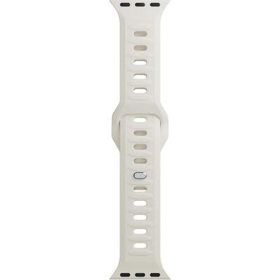 3MK Silicone Watch Strap beżowy/beige dla Apple Watch 42/44/45/49mm (Acier inoxydable, Silicone), Sangles de montre, Beige 3MK Silicone Watch Strap beżowy/beige dla Apple Watch 42/44/45/49mm (Acier inoxydable, Silicone), Sangles de montre, Beige