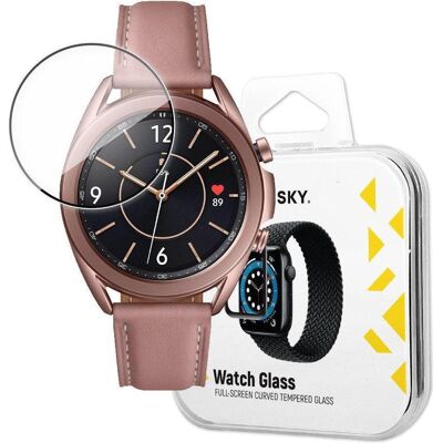 Verre hybride Wozinsky pour Samsung Galaxy Watch 3 41 mm - Noir Verre hybride Wozinsky pour Samsung Galaxy Watch 3 41 mm - Noir