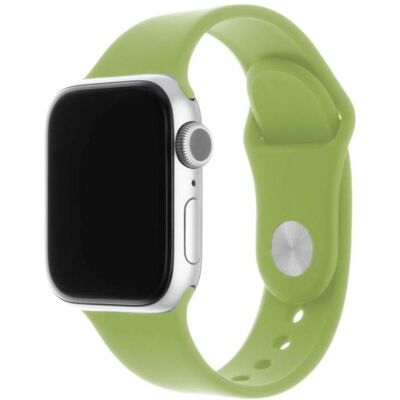 Fixed Ceinture en silicone Apple Watch 38/40/41 mm, menthol (Silicone), Sangles de montre, Vert Fixed Ceinture en silicone Apple Watch 38/40/41 mm, menthol (Silicone), Sangles de montre, Vert