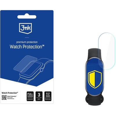 3MK Smartwatch-Displayschutz Watch Protection ARC für Xiaomi Smart Band 10, Montre connectée : accessoires, Transparent 3MK Smartwatch-Displayschutz Watch Protection ARC für Xiaomi Smart Band 10, Montre connectée : accessoires, Transparent