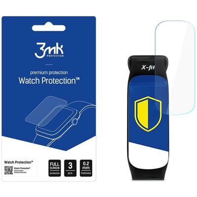 3MK Folia ARC Watch Niceboy X-Fit Plus / Solar Folia plein écran, Film de protection pour smartwatch, Transparent 3MK Folia ARC Watch Niceboy X-Fit Plus / Solar Folia plein écran, Film de protection pour smartwatch, Transparent
