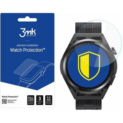 3MK FlexibleGlass Watch Huawei Watch GT Runner Szkło Hybrydowe, Film de protection pour smartwatch, Transparent 3MK FlexibleGlass Watch Huawei Watch GT Runner Szkło Hybrydowe, Film de protection pour smartwatch, Transparent