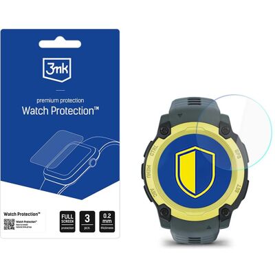 3MK Watch Protection FlexibleGlass pro Garmin Instinct E 40mm, Film de protection pour smartwatch, Transparent 3MK Watch Protection FlexibleGlass pro Garmin Instinct E 40mm, Film de protection pour smartwatch, Transparent